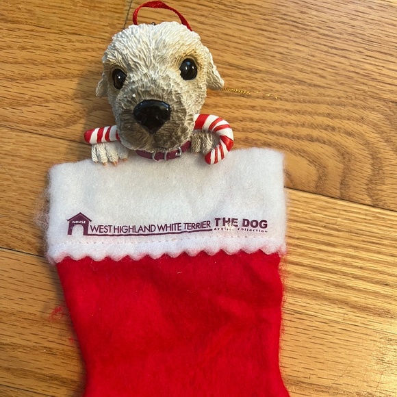 'WESTHIGHLAND WHITE TERRIER The DOG christmas mini stockings - Picture 1 of 1